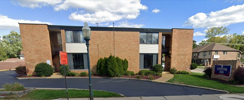 Downtown Inn (Spartan Motel, Spartan Inn) - Vintage Postcard (newer photo)